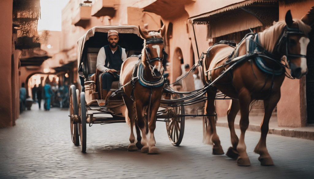 Horse carriage - Marrakech 